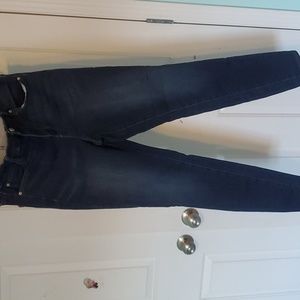 Nicole Miller/Women's dark jeans/ high rise/skinny/stretch